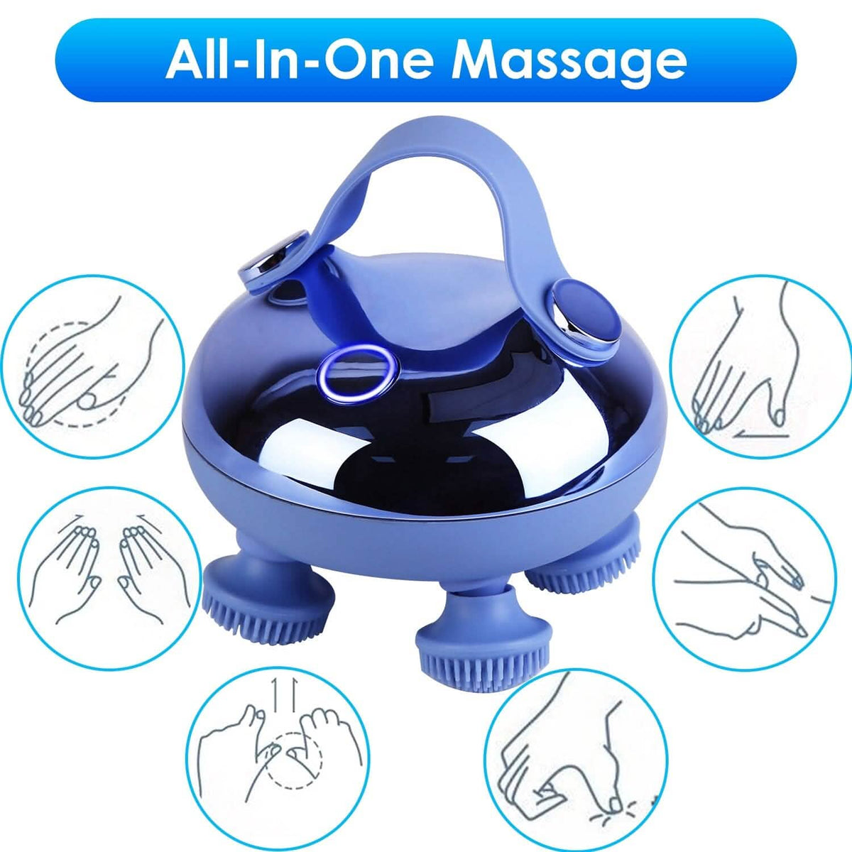 Electric Rechargeable Scalp Massager - A-1 Thread Vault
