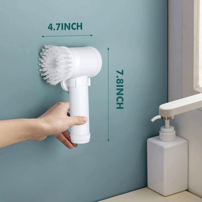 Electric Spin Scrubber Electric Cleaning Brush with 3 Brush Heads - A-1 Thread Vault