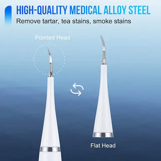 Electric Toothbrush Sonic Dental Scaler Teeth Whitening Kit - A-1 Thread Vault