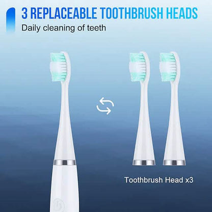 Electric Toothbrush Sonic Dental Scaler Teeth Whitening Kit - A-1 Thread Vault