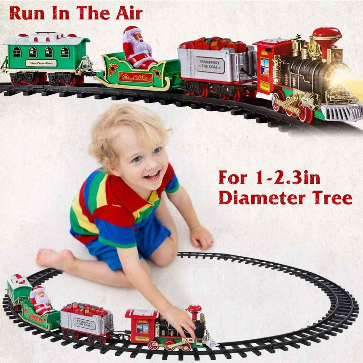 Electric Train Christmas Kid Toy Set - A-1 Thread Vault