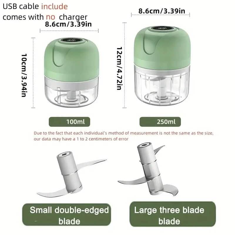 Electric Vegetable Mincer with USB Charging - A-1 Thread Vault
