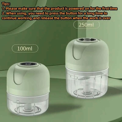 Electric Vegetable Mincer with USB Charging - A-1 Thread Vault