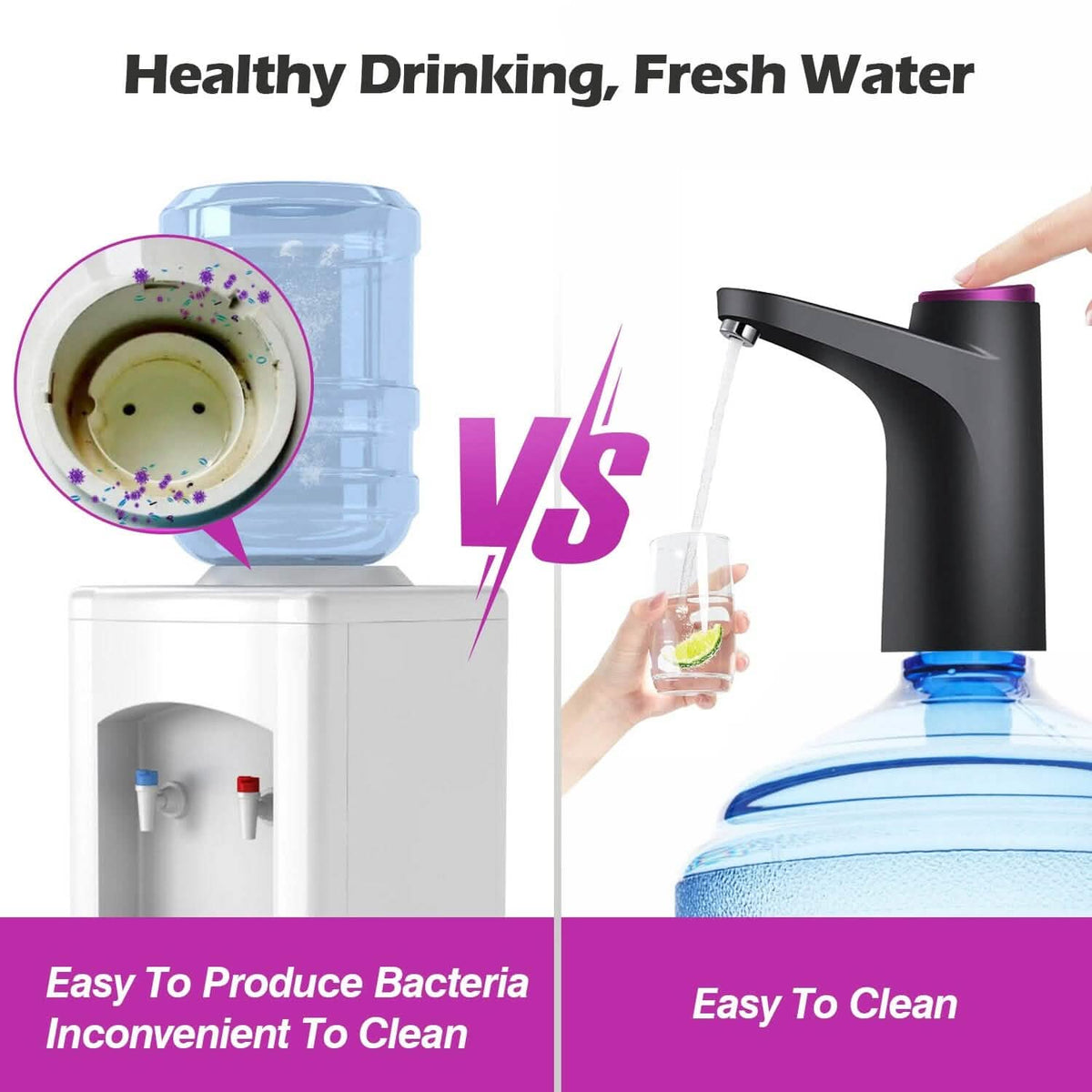 Electric Water Dispenser 40 Gallon USB Rechargeable - A-1 Thread Vault