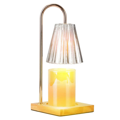 Electric Wax Melt Warmer Lamp Dimmable with 2 GU10 Bulbs 3-7in Adjustable Height 360º Rotatable - A-1 Thread Vault