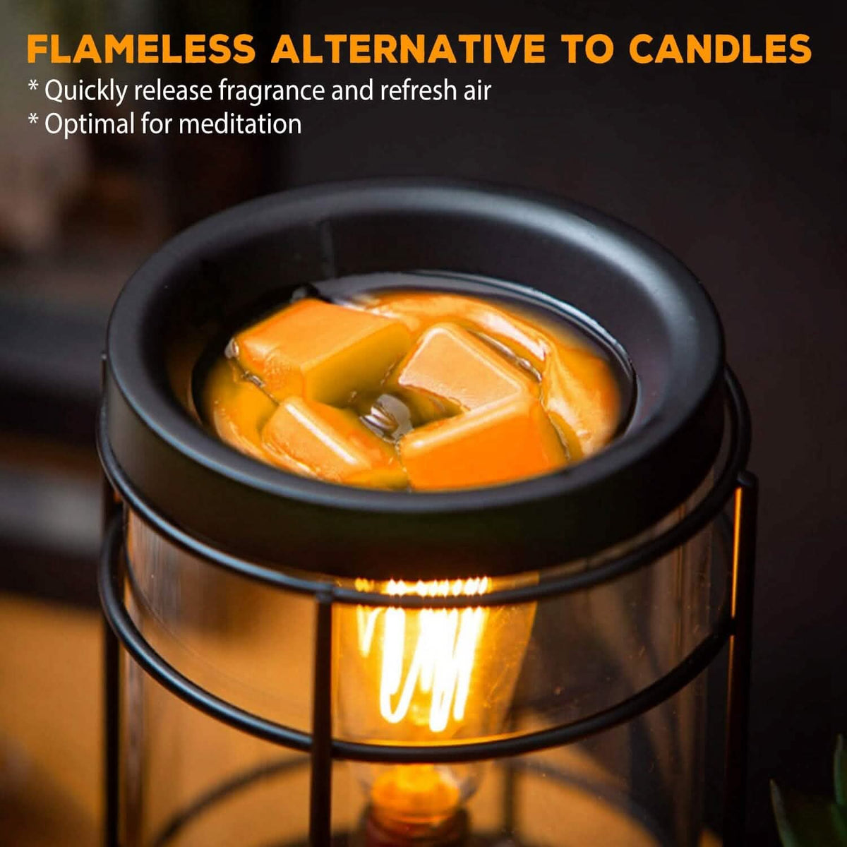 Electric Wax Melt Warmer Vintage Light Bulb - A-1 Thread Vault
