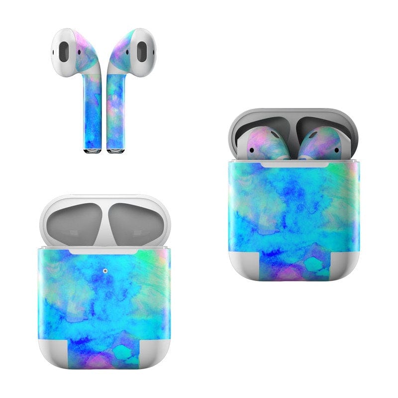 Electrify Ice Blue - Apple AirPods Skin - A-1 Thread Vault
