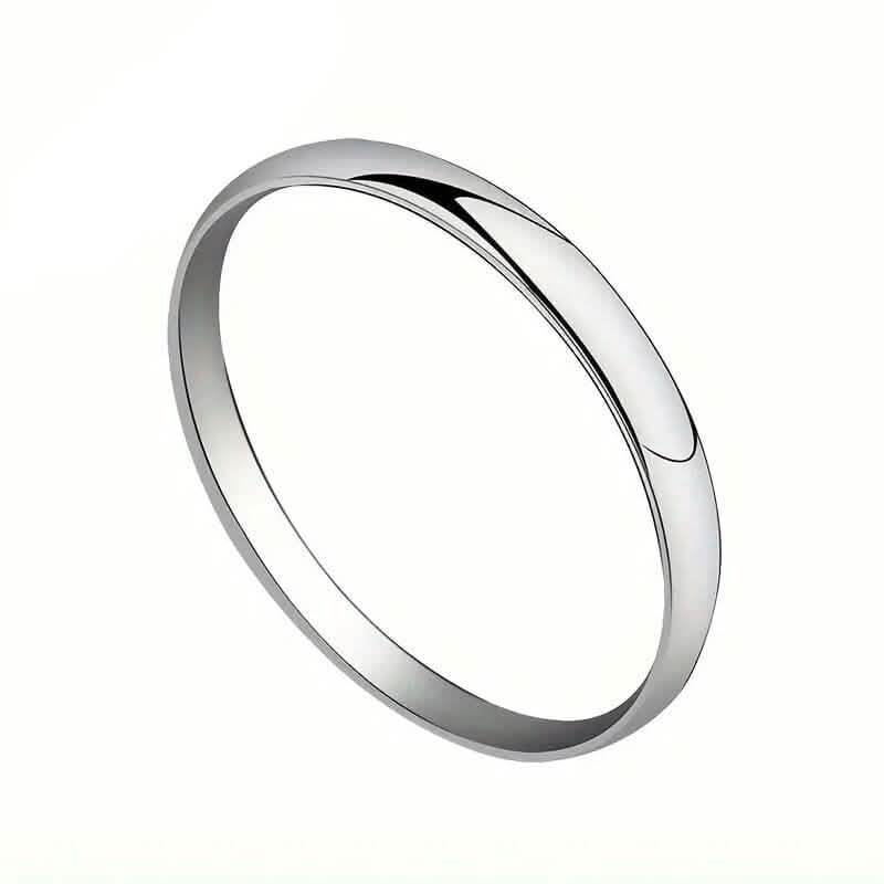 Elegant and Charming S925 Silver Wedding Band Ring - A-1 Thread Vault