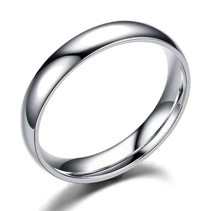 Elegant and Charming S925 Silver Wedding Band Ring - A-1 Thread Vault