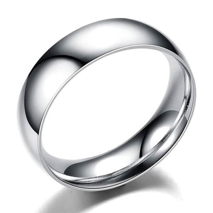 Elegant and Charming S925 Silver Wedding Band Ring - A-1 Thread Vault