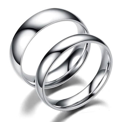 Elegant and Charming S925 Silver Wedding Band Ring - A-1 Thread Vault