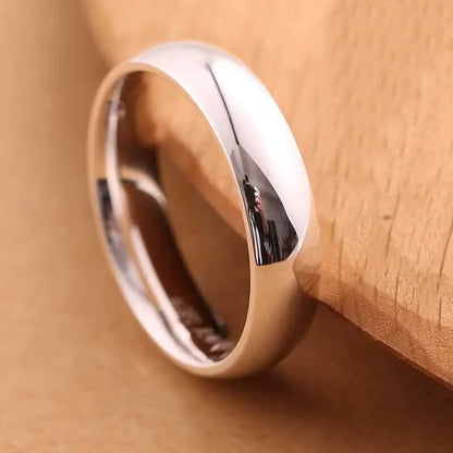 Elegant and Charming S925 Silver Wedding Band Ring - A-1 Thread Vault