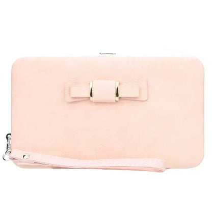 Elegant Bow Decor Phone Wallet - A-1 Thread Vault
