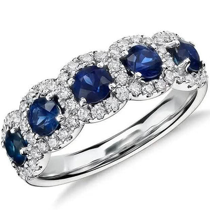 Elegant Copper Ring with Synthetic Cubic Zirconia - A-1 Thread Vault