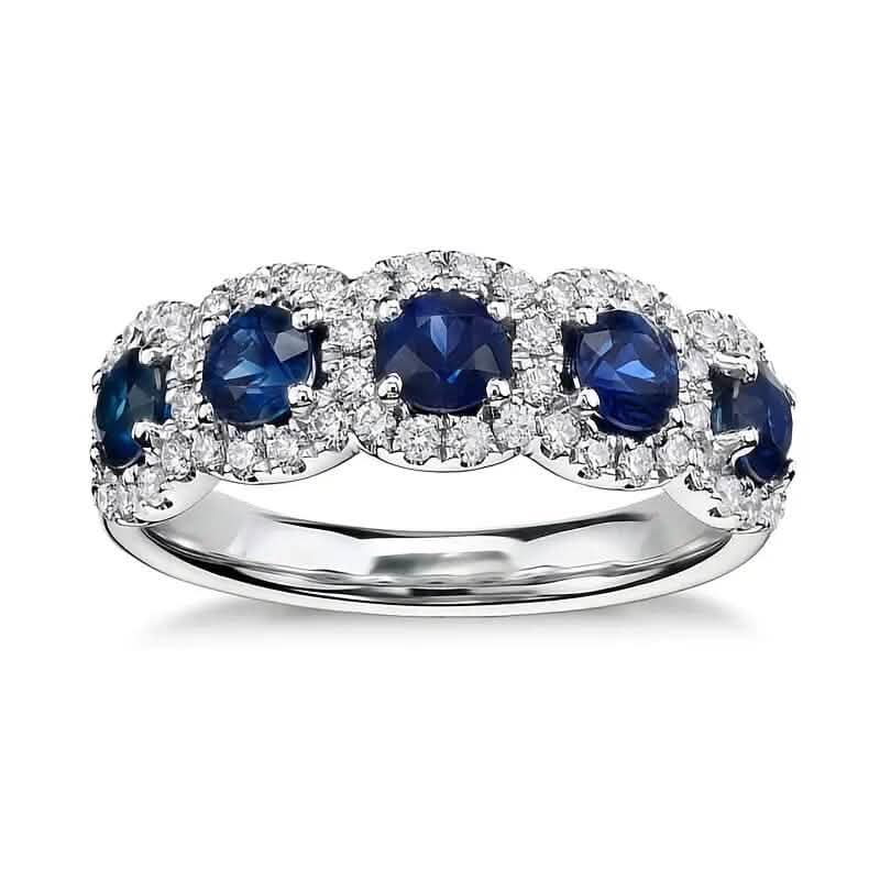 Elegant Copper Ring with Synthetic Cubic Zirconia - A-1 Thread Vault
