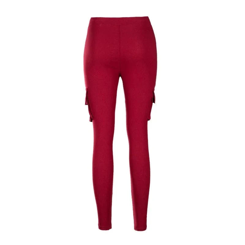 Elegant Elastic Women Pants Oversize Drawstring Long Pencil Pants - A-1 Thread Vault