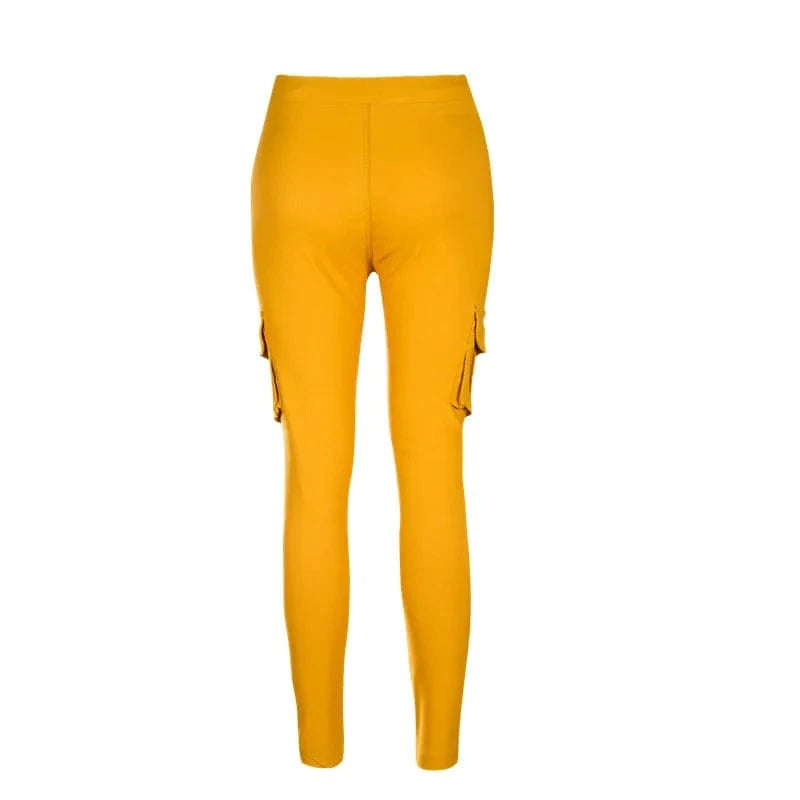 Elegant Elastic Women Pants Oversize Drawstring Long Pencil Pants - A-1 Thread Vault