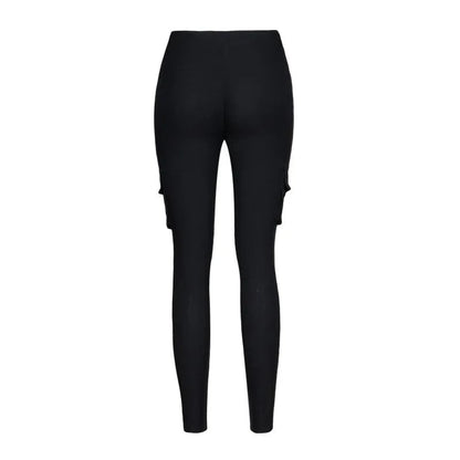 Elegant Elastic Women Pants Oversize Drawstring Long Pencil Pants - A-1 Thread Vault