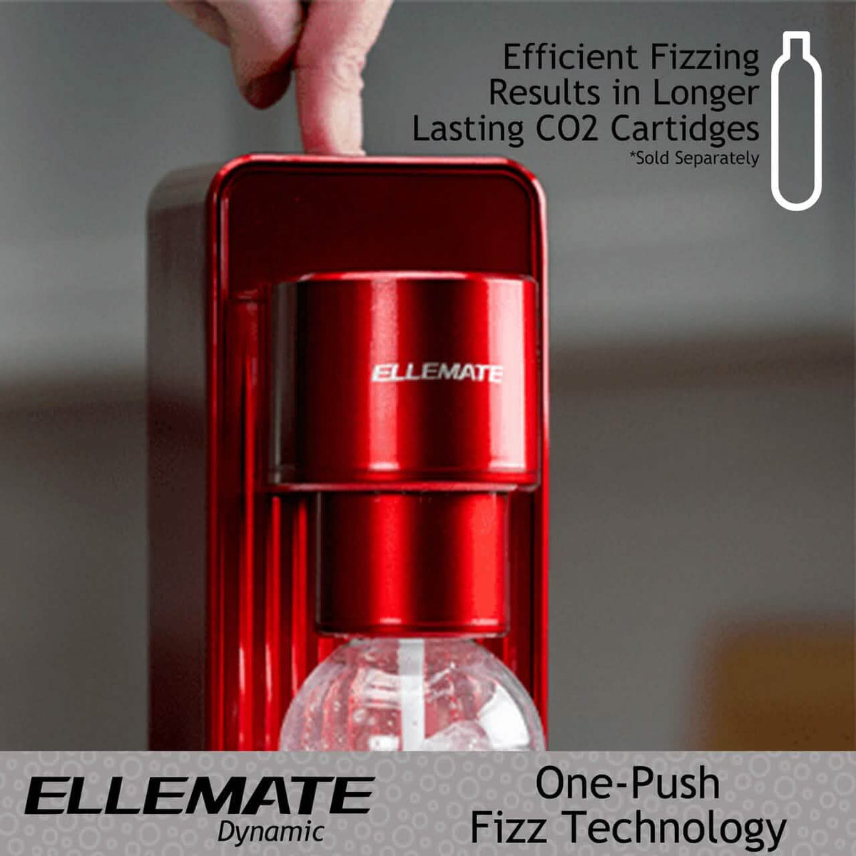 Ellemate Dynamic Carbonated Drink Maker - A-1 Thread Vault