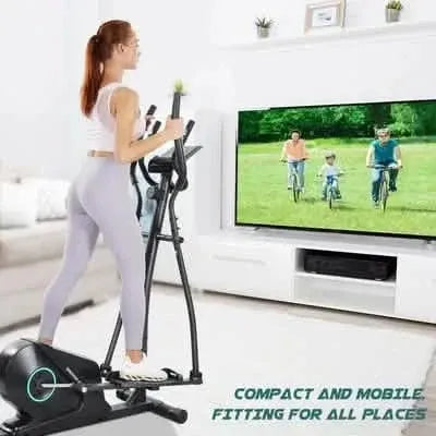 Elliptical Machine Home LCD Exercise Elliptical Trainers - A-1 Thread Vault