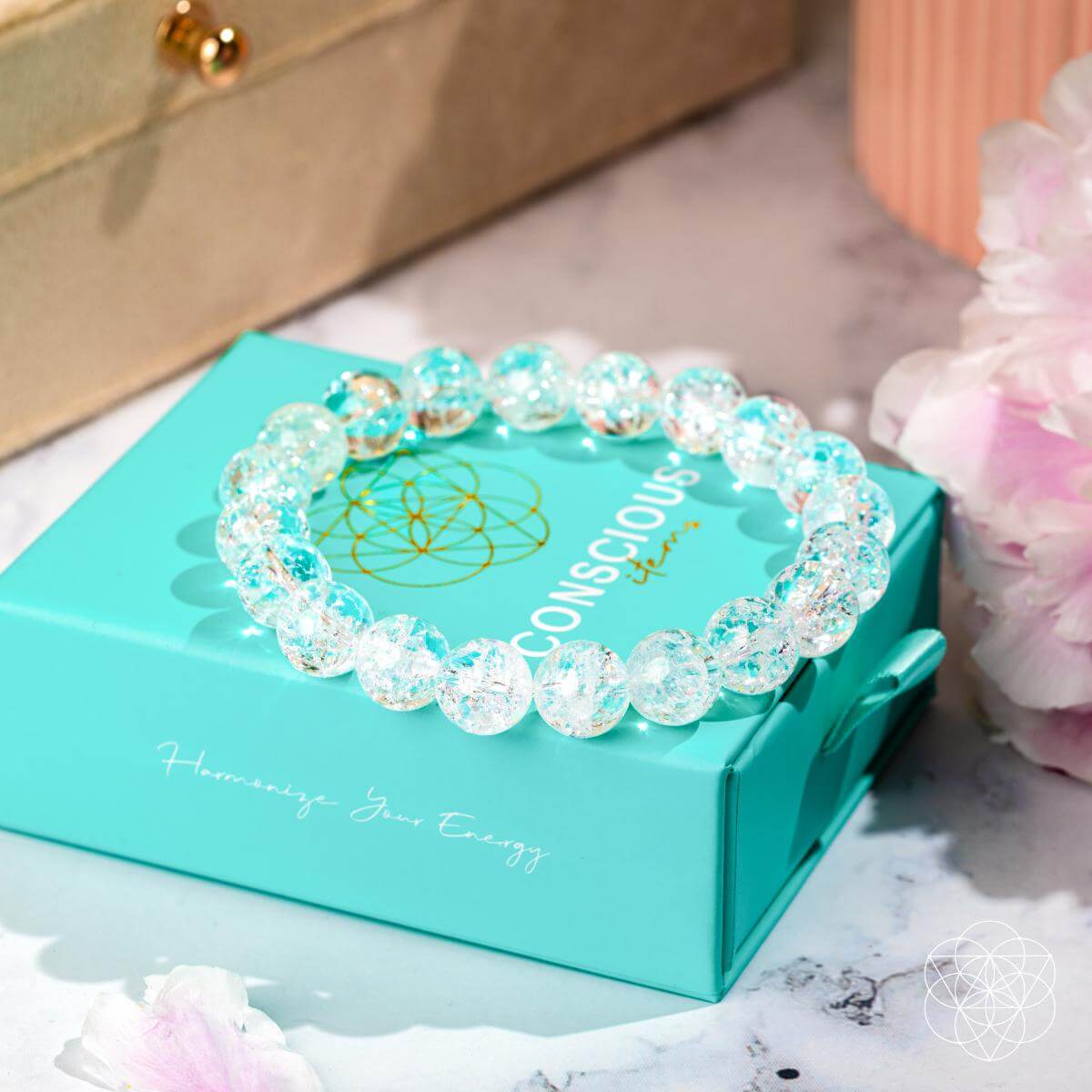 Emotional Ice Bath – The Ice Quartz Bracelet - A-1 Thread Vault