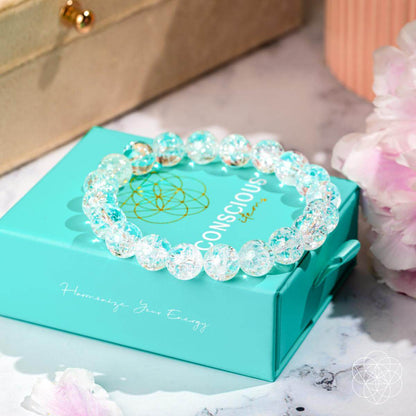 Emotional Ice Bath – The Ice Quartz Bracelet - A-1 Thread Vault