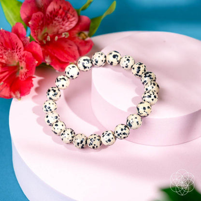 Emotional Detox - Dalmatian Jasper Bracelet - A-1 Thread Vault