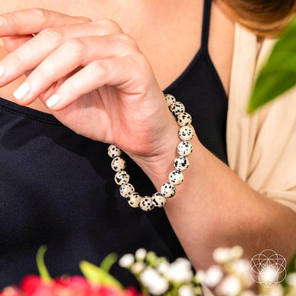 Emotional Detox - Dalmatian Jasper Bracelet - A-1 Thread Vault