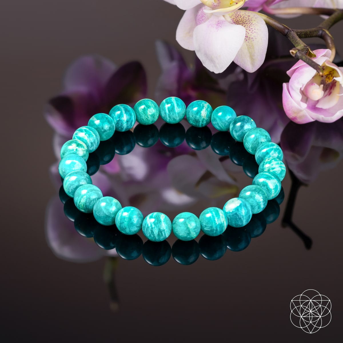 Empire of Her Own – Premium Blue Amazonite Bracelet - A-1 Thread Vault