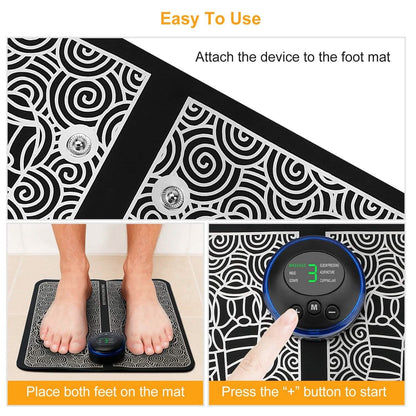 EMS Foot Massage Pad Electric Stimulator - A-1 Thread Vault