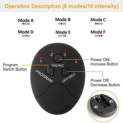 EMS Foot Massage Pad Electric Stimulator - A-1 Thread Vault