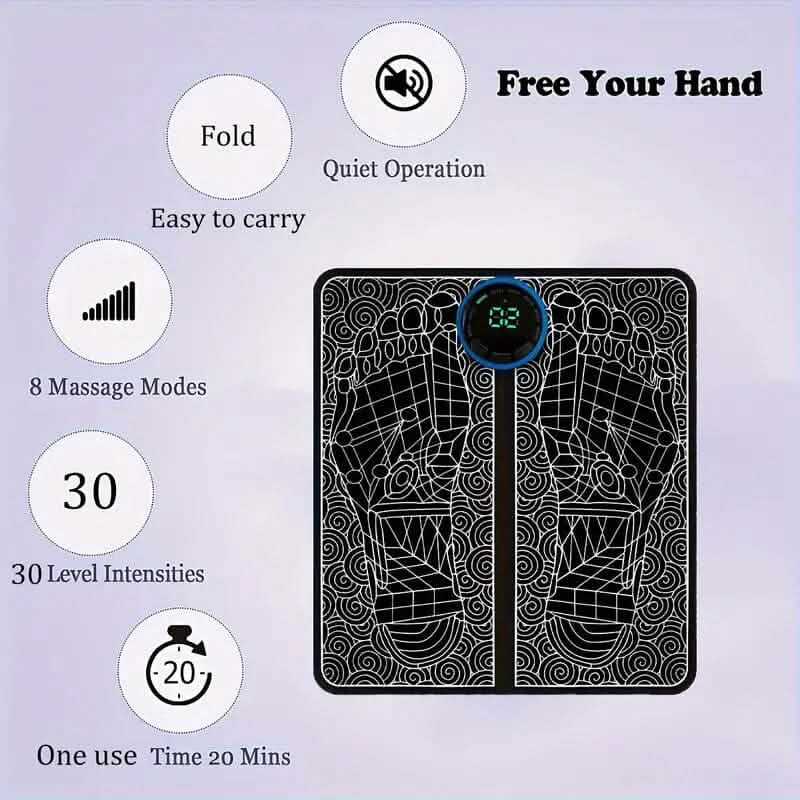 EMS Foot Stimulator Massage Mats - A-1 Thread Vault