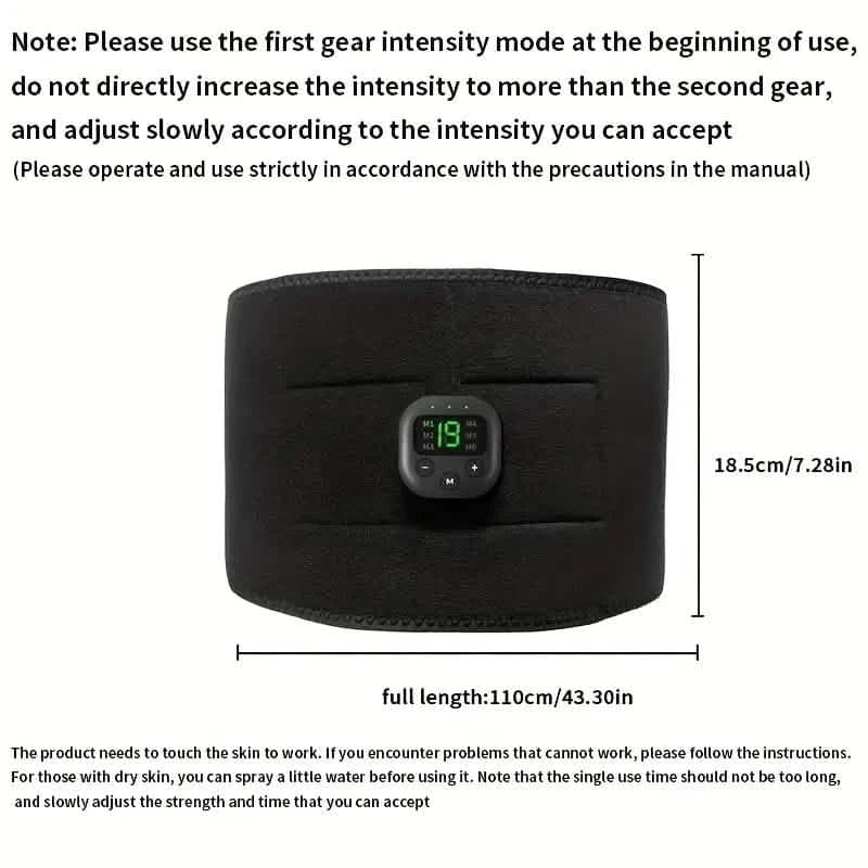 Ems Muscle Stimulator 6 Massage Modes Abdominal Pulse Trainer - A-1 Thread Vault