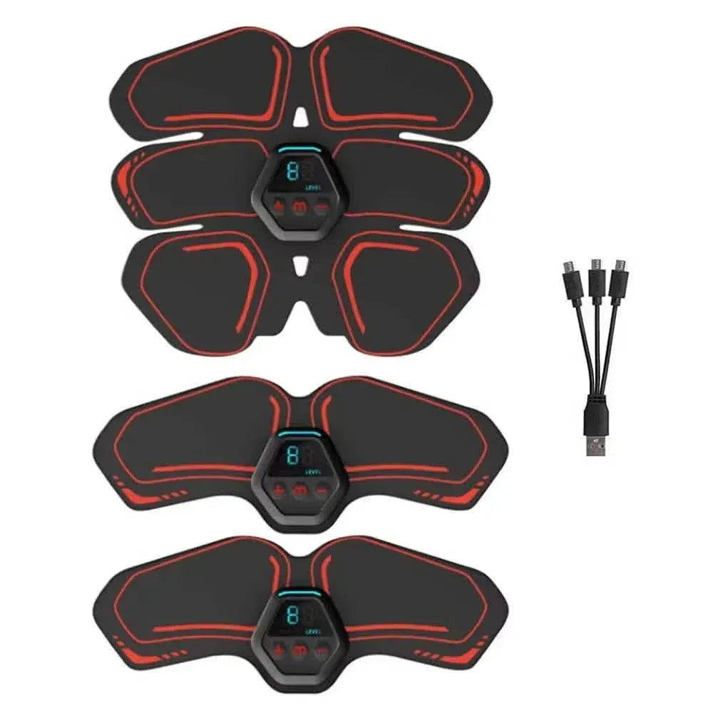 EMS Muscle Stimulator LCD Screen USB Rechargeable Portable Trainer - A-1 Thread Vault