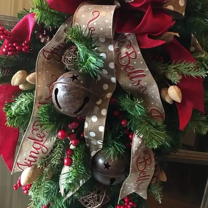 Enchanting Christmas Door Hanging Ornament - A-1 Thread Vault