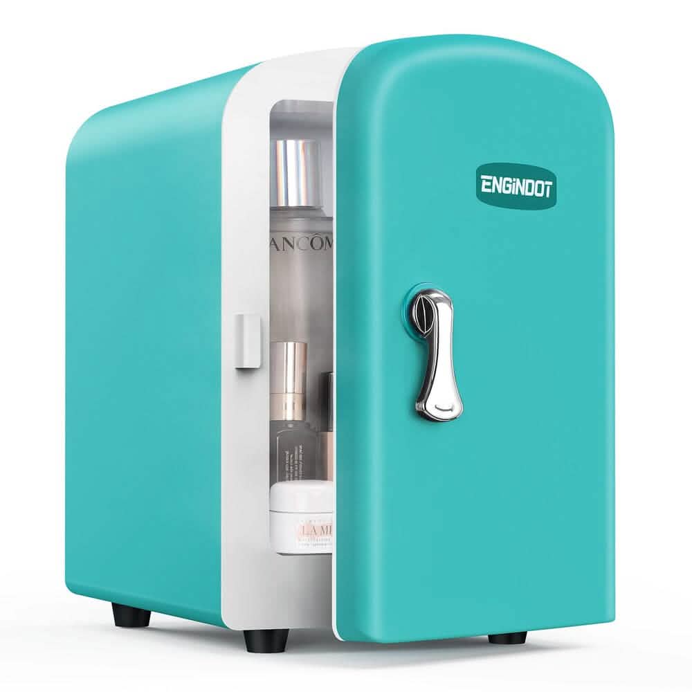 ENGiNDOT Mini Fridge, 4L AC/DC Portable Refrigerator - A-1 Thread Vault