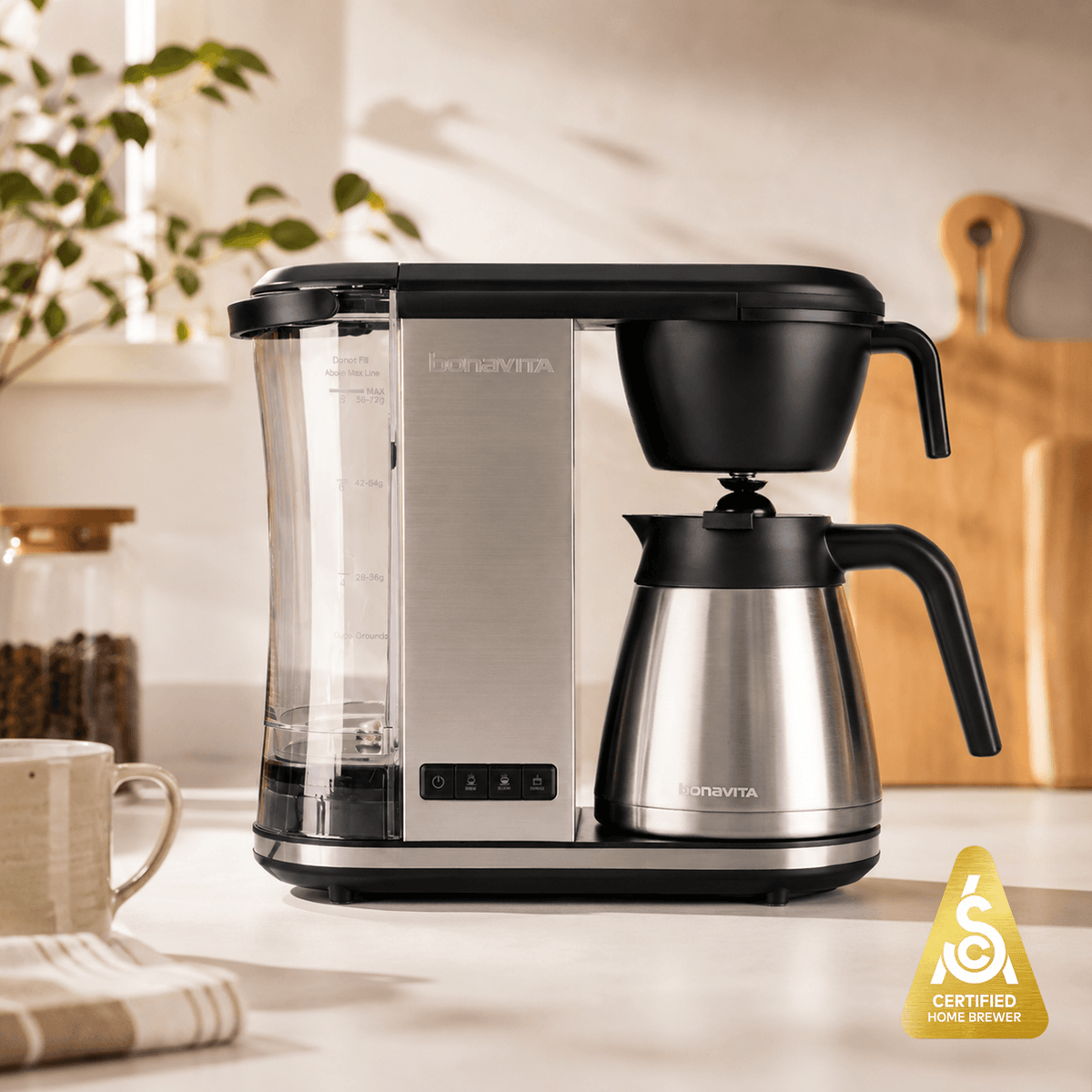 Enthusiast 8-Cup Drip Coffee Brewer - A-1 Thread Vault