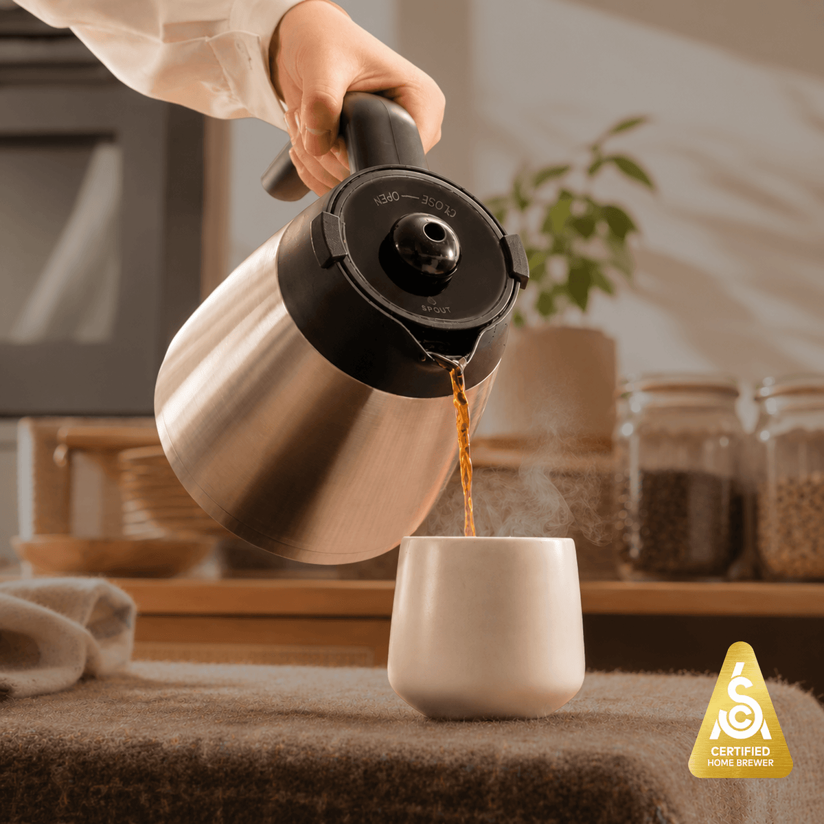 Enthusiast 8-Cup Drip Coffee Brewer - A-1 Thread Vault