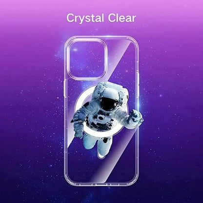 Entronix Bundle Compatible with iPhone 13 - [Magnetic] Clear Case & 1 Clear Screen Protector - A-1 Thread Vault
