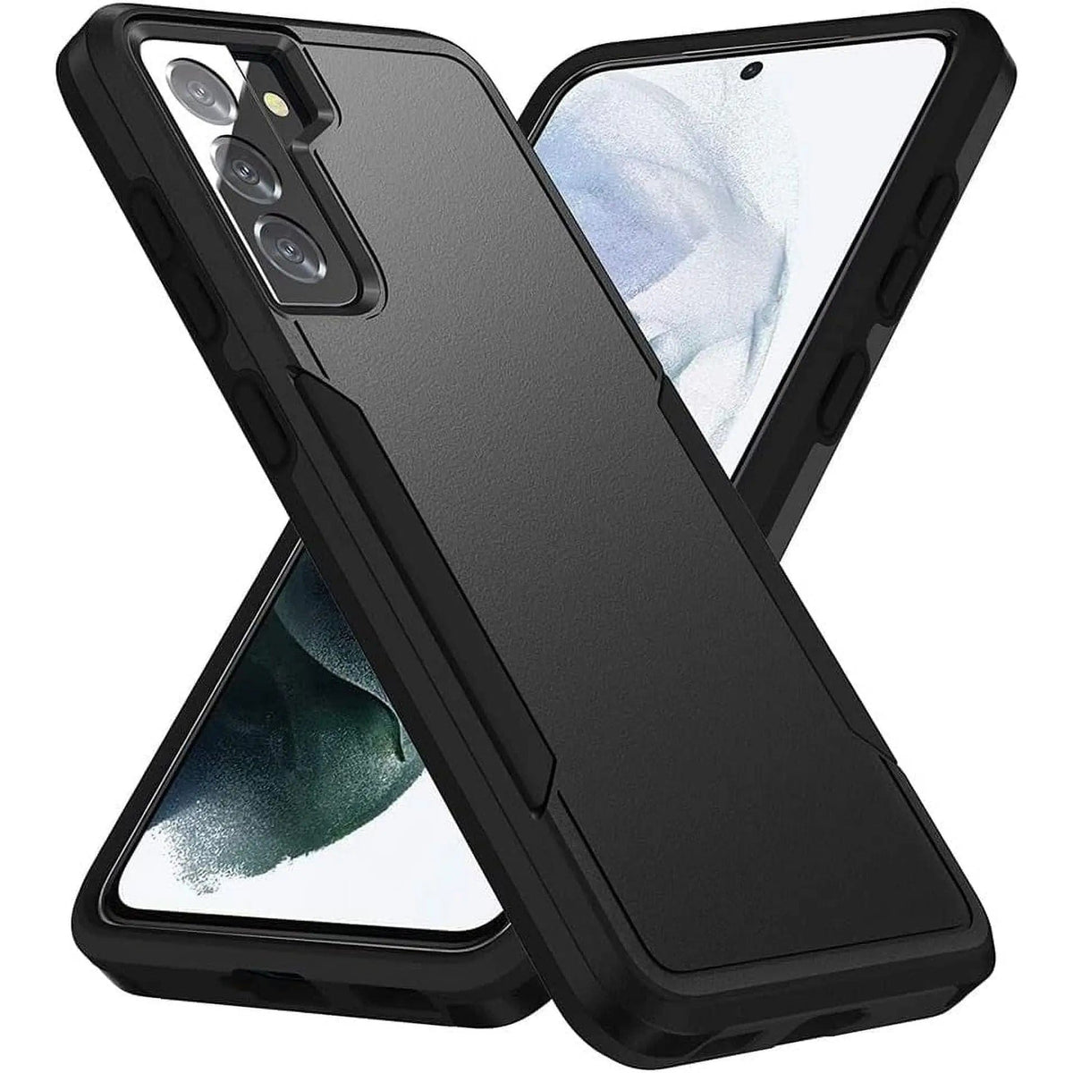 Entronix Case Compatible with Galaxy A15 - Soft-Touch Dual-Layer Sleek Cover - A-1 Thread Vault