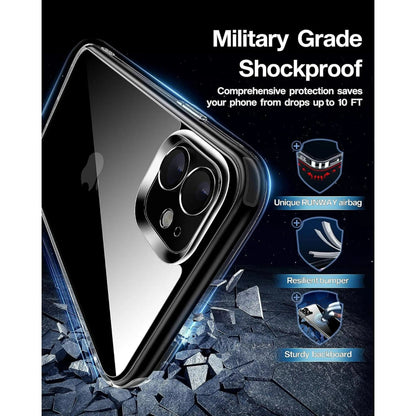 Entronix Case Compatible with iPhone 11 - [Hard Back] Slim Clear - A-1 Thread Vault