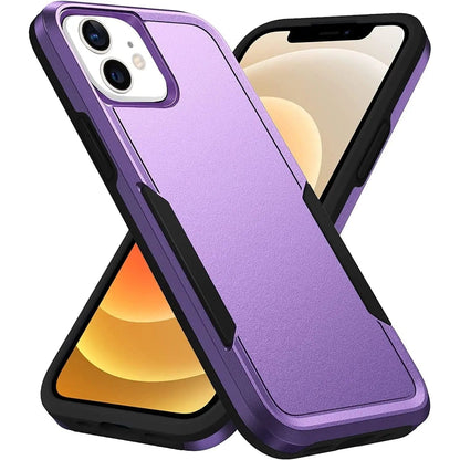 Entronix Case Compatible with iPhone 12/12 Pro - Soft-Touch Dual-Layer Sleek Cover - A-1 Thread Vault