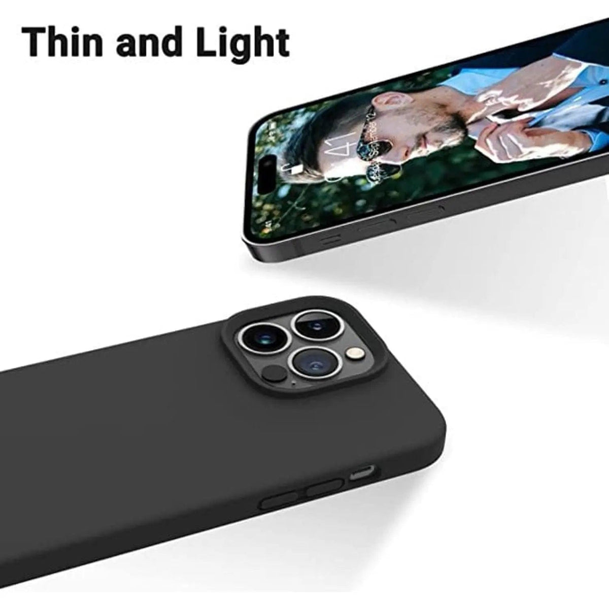 Entronix Case Compatible with iPhone 12/12 Pro - Soft-Touch Liquid Silicone - A-1 Thread Vault