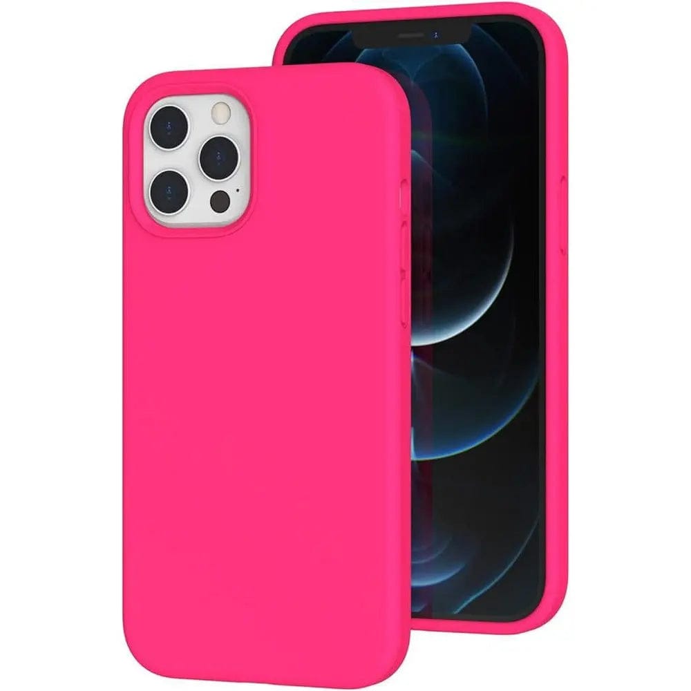 Entronix Case Compatible with iPhone 12/12 Pro - Soft-Touch Liquid Silicone - A-1 Thread Vault