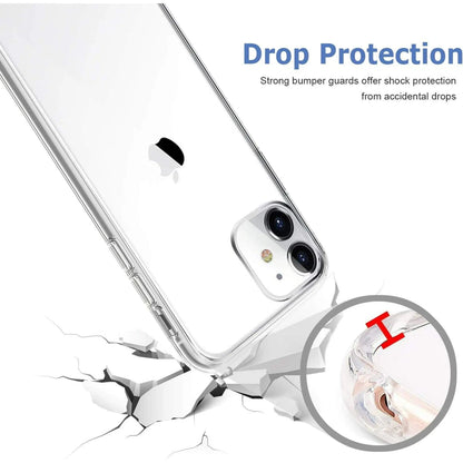 Entronix Case Compatible with iPhone 12 Mini - [Hard Back] Slim Clear - A-1 Thread Vault