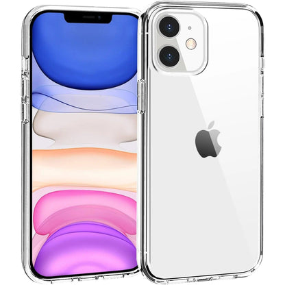 Entronix Case Compatible with iPhone 12 Mini - [Hard Back] Slim Clear - A-1 Thread Vault