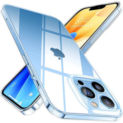 Entronix Case Compatible with iPhone 13 Pro Max - [Hard Back] Slim Clear - A-1 Thread Vault