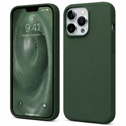 Entronix Case Compatible with iPhone 13 Pro - Soft-Touch Liquid Silicone - A-1 Thread Vault