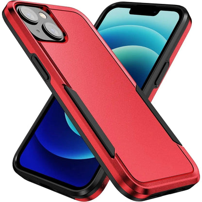Entronix Case Compatible with iPhone 13 - Soft-Touch Dual-Layer Sleek Cover - A-1 Thread Vault