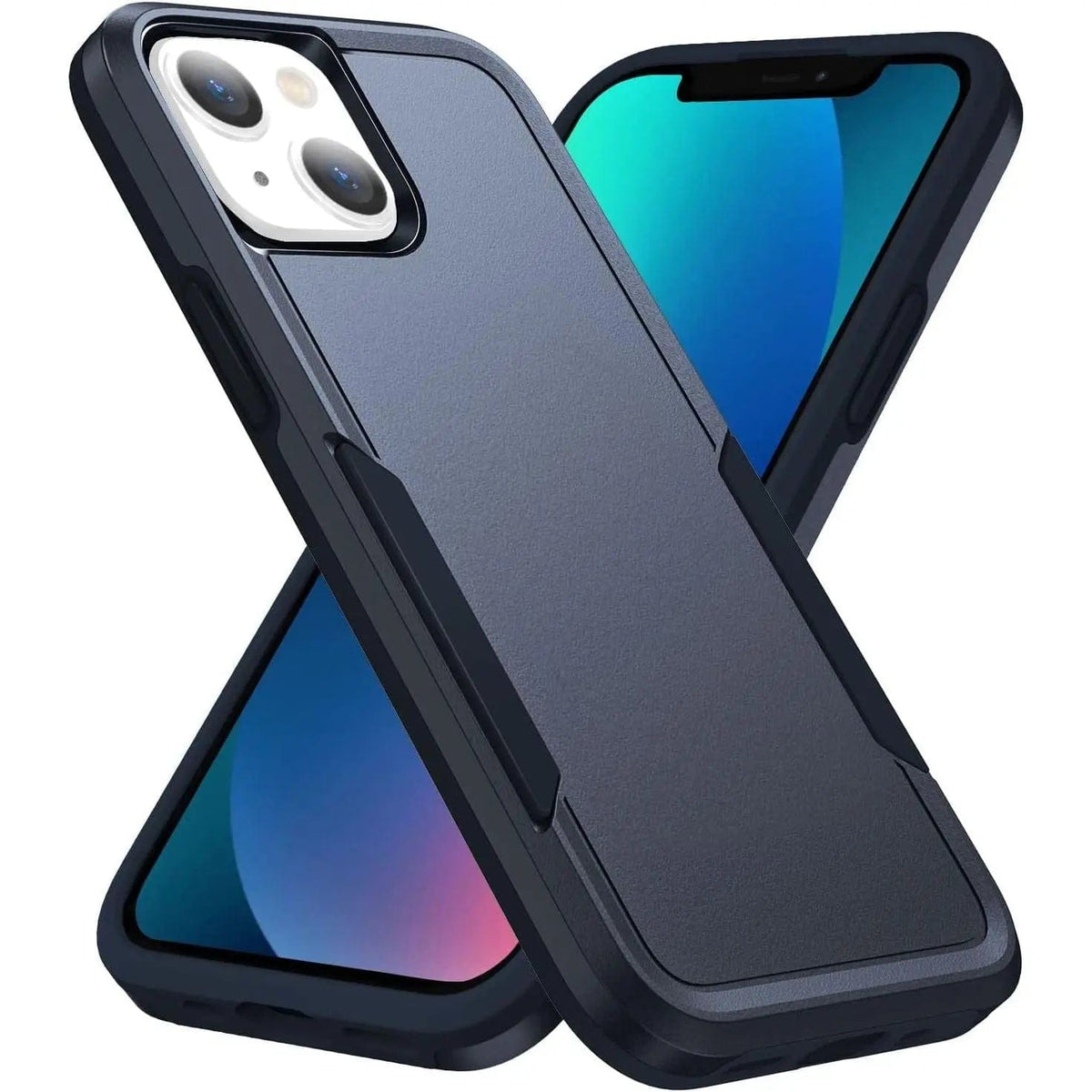 Entronix Case Compatible with iPhone 13 - Soft-Touch Dual-Layer Sleek Cover - A-1 Thread Vault